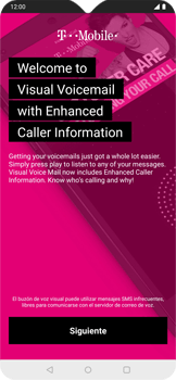 Activar desactivar el correo de voz visual Llamadas y Contactos