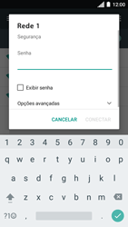 Como se conectar a uma rede Wi-Fi - Motorola Moto C Plus - Passo 7