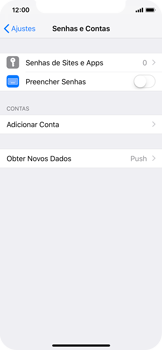 Como configurar seu celular para receber e enviar e-mails - Apple iOS 12 Apple iOS 12 - Passo 4