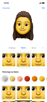 Como criar um Memoji - Apple iOS 15 Apple iOS 15 - Passo 22