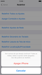 Como restaurar as configurações originais do seu aparelho - Apple iOS 10 Apple iOS 10 - Passo 7