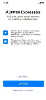 Como configurar pela primeira vez - Apple iOS 12 Apple iOS 12 - Passo 19