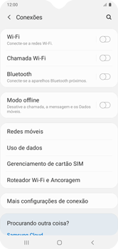 Como conectar à internet - Samsung Galaxy A10s - Passo 9