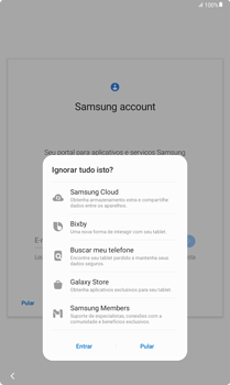 Como configurar pela primeira vez - Samsung Galaxy Tab A7 Lite - Passo 17