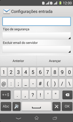 Como configurar seu celular para receber e enviar e-mails - Sony Xperia E1 - Passo 10