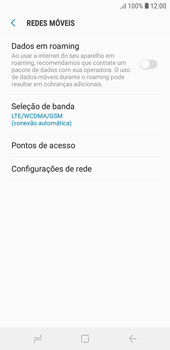 Como ativar e desativar o roaming de dados - Samsung Galaxy J4 Core - Passo 5