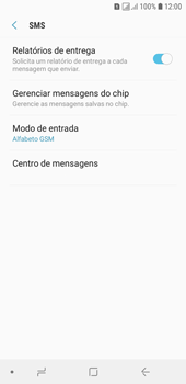 Como configurar o telefone para receber mensagens - Samsung Galaxy J6 - Passo 7