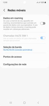 Como conectar à internet (APN automático) - Samsung Galaxy S23 Ultra - Passo 12