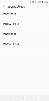 Como encontrar o número de IMEI do seu aparelho - Samsung Galaxy J6 - Passo 6