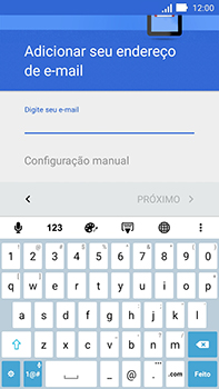 Como configurar seu celular para receber e enviar e-mails - Asus ZenFone Go - Passo 10