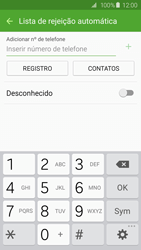Como bloquear chamadas de um número específico - Samsung Galaxy S6 - Passo 8