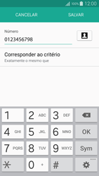 Como bloquear chamadas de um número específico - Samsung Galaxy A5 - Passo 13