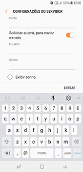 Como configurar seu celular para receber e enviar e-mails - Samsung Galaxy J6 - Passo 15