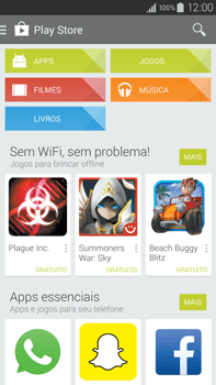 Como baixar aplicativos - Samsung Galaxy Note - Passo 4