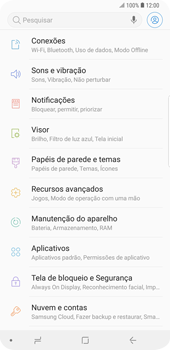 Como ativar e desativar uma rede de dados - Samsung Galaxy S9 Plus - Passo 4