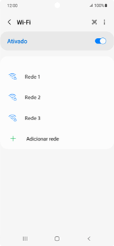 Como se conectar a uma rede Wi-Fi - Samsung Galaxy S23 Ultra - Passo 7