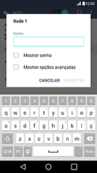 Como se conectar a uma rede Wi-Fi - LG K10 - Passo 8