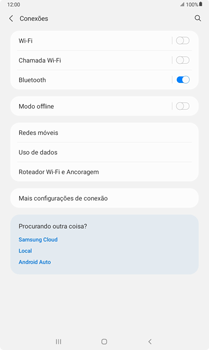 O tablet não recebe chamadas - Samsung Galaxy Tab A7 Lite - Passo 5