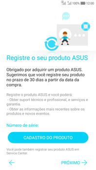 Como configurar pela primeira vez - Asus Zenfone Selfie - Passo 19