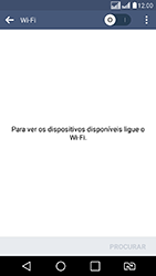 Como se conectar a uma rede Wi-Fi - LG K8 - Passo 6
