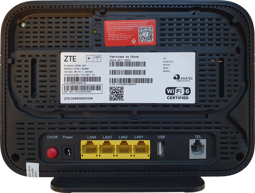 ZTE ZXHN F6600P