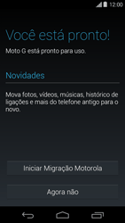 Como configurar pela primeira vez - Motorola Moto G (1ª Geração) - Passo 9