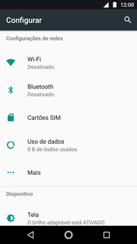 Como conectar à internet - Motorola Moto G5s Plus - Passo 4