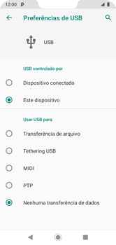 Como transferir arquivos do computador (Windows) para seu aparelho - Motorola Moto G7 Power - Passo 5