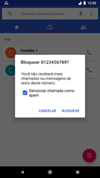 Como bloquear chamadas de um número específico - Google Pixel 2 - Passo 6