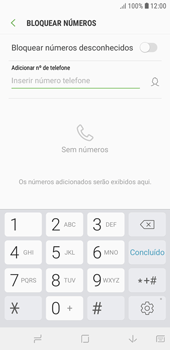 Como bloquear chamadas de números desconhecidos - Samsung Galaxy J4 Core - Passo 6