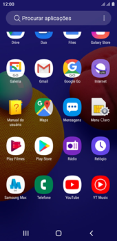 Como baixar aplicativos - Samsung Galaxy A01 Core - Passo 3