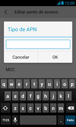 Como configurar a internet do seu aparelho (APN) - Huawei Y340 - Passo 14