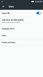 Como usar seu aparelho como um roteador de rede Wi-Fi - Lenovo Vibe K5 - Passo 4