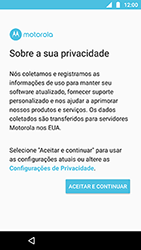 Como configurar pela primeira vez - Motorola Moto X4 - Passo 9