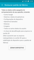 Como restaurar as configurações originais do seu aparelho - Samsung Galaxy J2 Duos - Passo 6