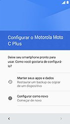 Como configurar pela primeira vez - Motorola Moto C Plus - Passo 6