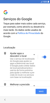 Como configurar pela primeira vez - Samsung Galaxy J4 Core - Passo 10