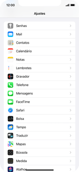 Como adicionar extensões ao Safari - Apple iOS 15 Apple iOS 15 - Passo 2
