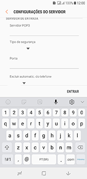 Como configurar seu celular para receber e enviar e-mails - Samsung Galaxy J6 - Passo 11
