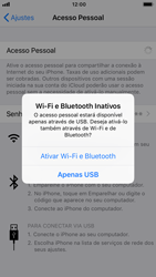 Como usar seu aparelho como um roteador de rede Wi-Fi - Apple iPhone 6 - Passo 7