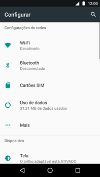 Como se conectar a uma rede Wi-Fi - Motorola Moto G5s Plus - Passo 4