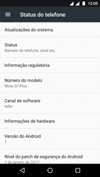 Como encontrar o número de IMEI do seu aparelho - Motorola Moto G5 - Passo 4