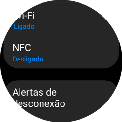 Como ativar a função NFC no Galaxy Watch - Samsung Galaxy Watch Active 2 - Passo 4