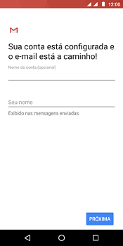 Como configurar seu celular para receber e enviar e-mails - Motorola Moto E5 - Passo 20