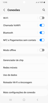 Como conectar à internet (APN automático) - Samsung Galaxy S23 Ultra - Passo 5