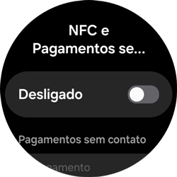 Como ativar a função NFC no Galaxy Watch - Samsung Galaxy Watch 7 - Passo 5