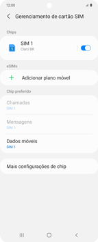 Como ativar o eSIM através do QR Code recebido via e-mail - Samsung Galaxy Z Flip - Passo 12
