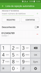 Como bloquear chamadas de um número específico - Samsung Galaxy J5 - Passo 13