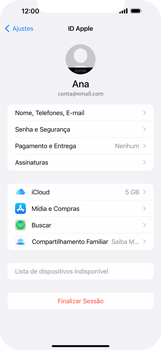 Como localizar o iPhone mesmo que esteja desligado - Apple iOS 16 Apple iOS 16 - Passo 3