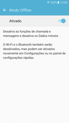 Como ativar e desativar o modo avião no seu aparelho - Samsung Galaxy S7 - Passo 6